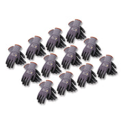 Ultimate Seamless Knit Nylon Gloves, Nitrile Coated Microfoam Grip On Palm And Fingers, Small, Gray, 12 Pairs