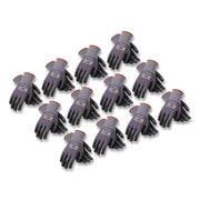 Endurance Seamless Knit Nylon Gloves, X-Large, Gray/black, 12 Pairs