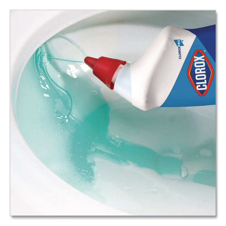 Toilet Bowl Cleaner With Bleach, Fresh Scent, 24 Oz Bottle, 12/carton