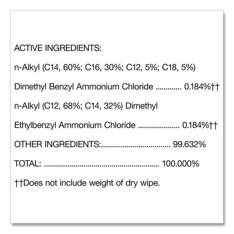 Disinfecting Wipes, Bleach Free Cleaning Wipes, 1-Ply, 7 x 7.75, Crisp Lemon, White, 75/Canister, 6 Canisters/Carton