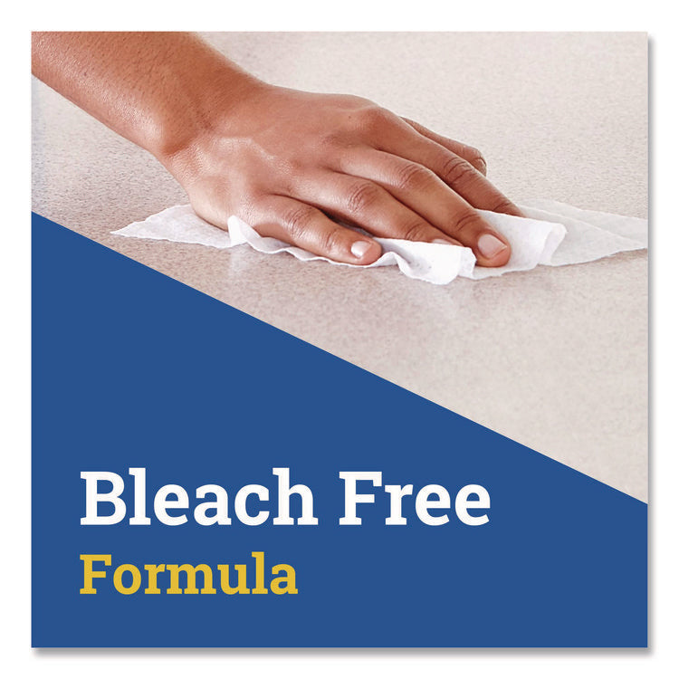 Disinfecting Wipes, 1-Ply, Fresh Scent, 7 x 8, White, 75/Canister, 6 Canisters/Carton