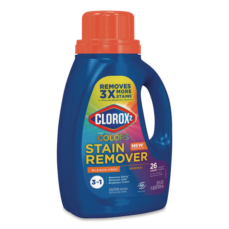 For Colors Stain Remover and Laundry Additive, Bleach Free, Original, 33 oz Bottle, 6/Carton