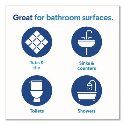 Bathroom Foamer with Bleach, Ocean Mist, 30 oz Spray Bottle, 9/Carton