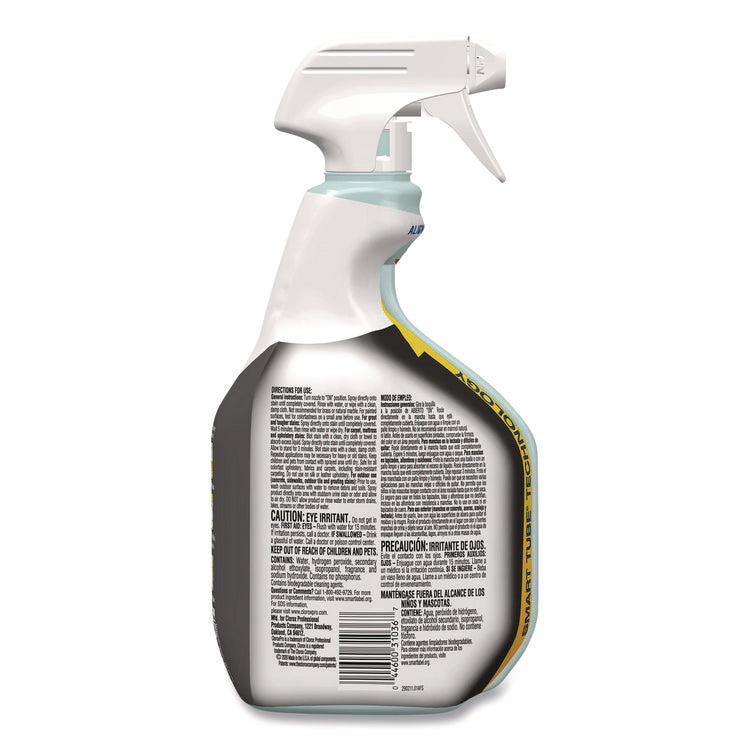 CloroxPro Urine Remover for Stains and Odors, 32 oz Spray Bottle, 9/Carton