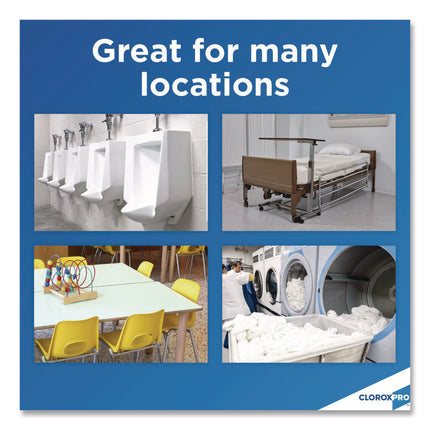 CloroxPro Urine Remover for Stains and Odors, 32 oz Spray Bottle, 9/Carton