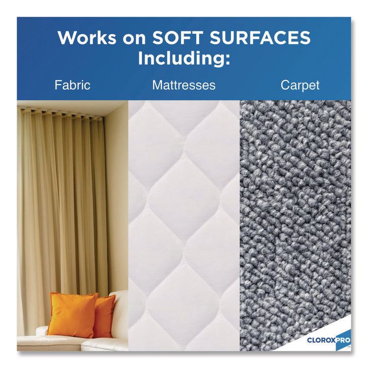 CloroxPro Urine Remover for Stains and Odors, 32 oz Spray Bottle, 9/Carton