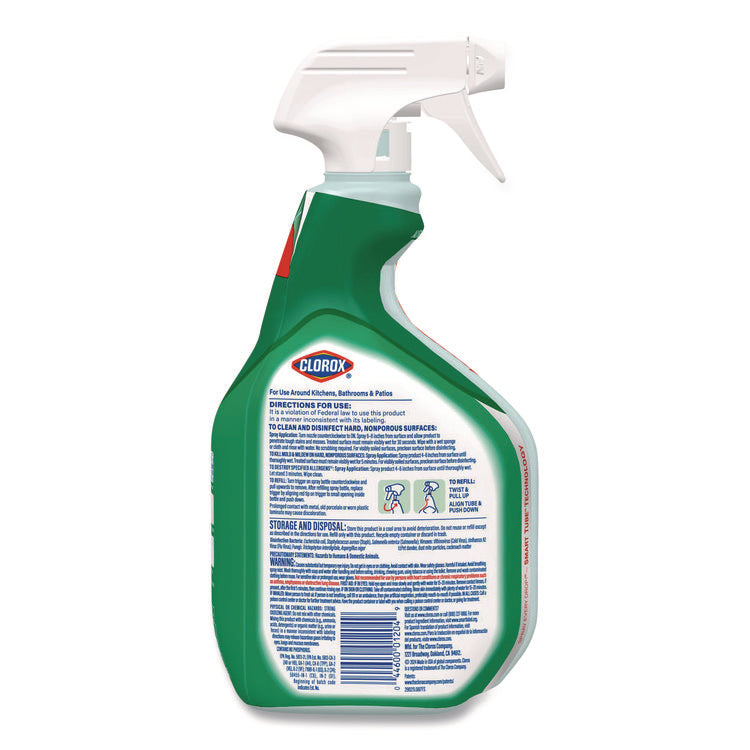 Clean-Up Multi-Surface Cleaner with Bleach, Original, 32 oz Spray Bottle, 9/Carton