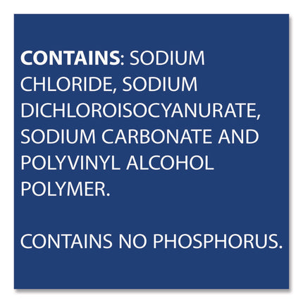 Zero Splash Bleach Packs, Regular, 12 Packs/Canister, 6 Canisters/Carton