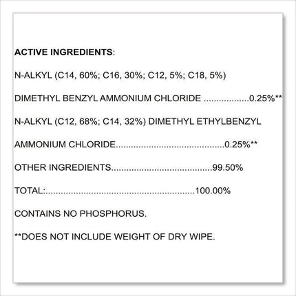 VersaSure Cleaner Disinfectant Wipes, 1-Ply, 6.75 x 8, Original Scent, White, 85 Towels/Can