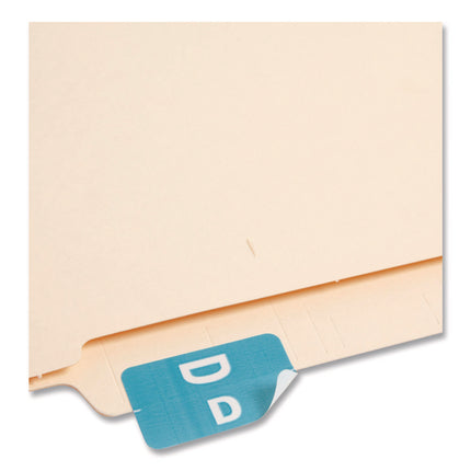 Alphaz Color-Coded Second Letter Alphabetical Labels, D, 1 X 1.63, Light Blue, 10/sheet, 10 Sheets/pack