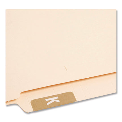 Alphaz Color-Coded Second Letter Alphabetical Labels, K, 1 X 1.63, Light Brown, 10/sheet, 10 Sheets/pack