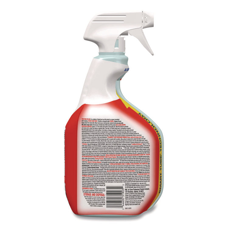 Disinfecting Bio Stain And Odor Remover, Fragranced, 32 Oz Spray Bottle, 9/carton