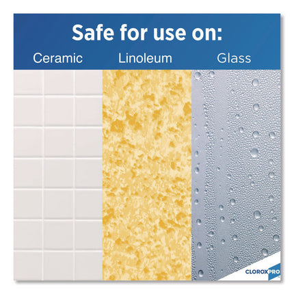 CloroxPro Clean-Up Disinfectant Cleaner with Bleach, 32 oz Smart Tube Spray, 9/Carton