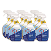 CloroxPro Clean-Up Disinfectant Cleaner with Bleach, 32 oz Smart Tube Spray, 9/Carton