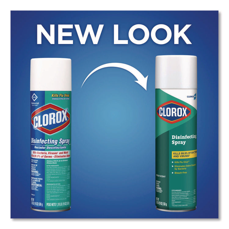 Disinfecting Spray, Fresh, 19 Oz Aerosol Spray