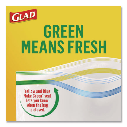 Zipper Food Storage Plastic Sandwich Bags, 6.63 x 5.88, Clear, 50 Bags/Box, 12 Boxes/Carton
