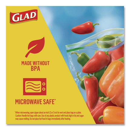 Zipper Food Storage Plastic Sandwich Bags, 6.63 x 5.88, Clear, 50 Bags/Box, 12 Boxes/Carton