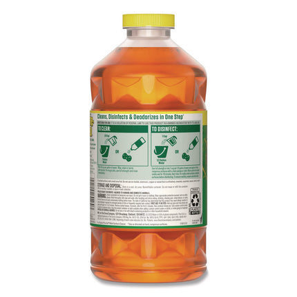 Multi-Surface Cleaner Disinfectant Concentrated, Pine Scent, 80 oz Bottle, 6/Carton