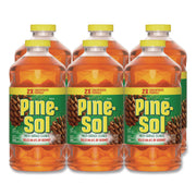 Multi-Surface Cleaner Disinfectant Concentrated, Pine Scent, 80 oz Bottle, 6/Carton