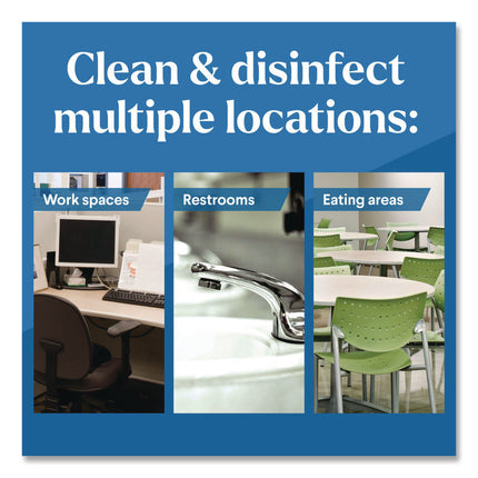 Clorox Pro EcoClean Disinfecting Cleaner, Unscented, 32 oz Spray Bottle, 9/Carton