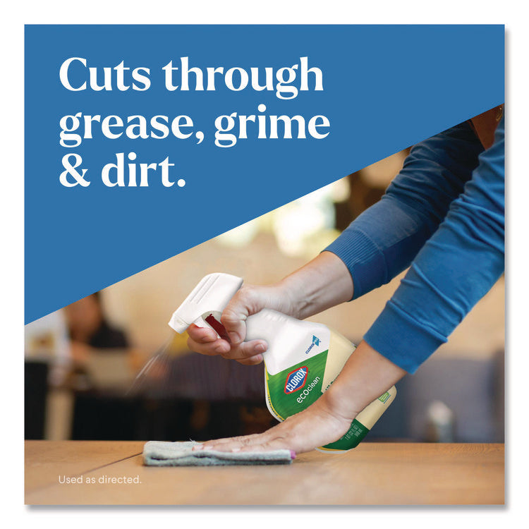 Clorox Pro EcoClean All-Purpose Cleaner, Unscented, 32 oz Spray Bottle, 9/Carton