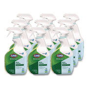 Clorox Pro EcoClean Glass Cleaner, Unscented, 32 oz Spray Bottle, 9/Carton