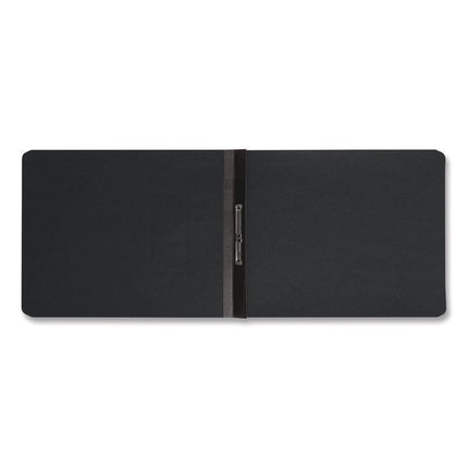 Prong Fastener Premium Pressboard Report Cover, Two-Piece Prong Fastener, 2" Capacity, 8.5 X 11, Black/black