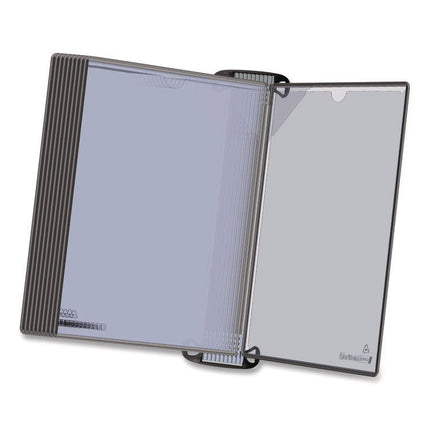 PRO Series Magnetic Wall Reference System, 10 Panels with Black Borders, Black Base