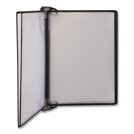 PRO Series Magnetic Wall Reference System, 5 Panels with Black Borders, Black Base