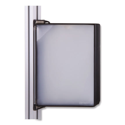 PRO Series Magnetic Wall Reference System, 10 Panels with Black Borders, Black Base