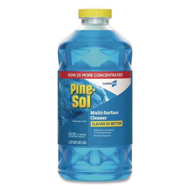 CloroxPro Multi-Surface Cleaner Concentrated, Sparkling Wave Scent, 80 oz Bottle
