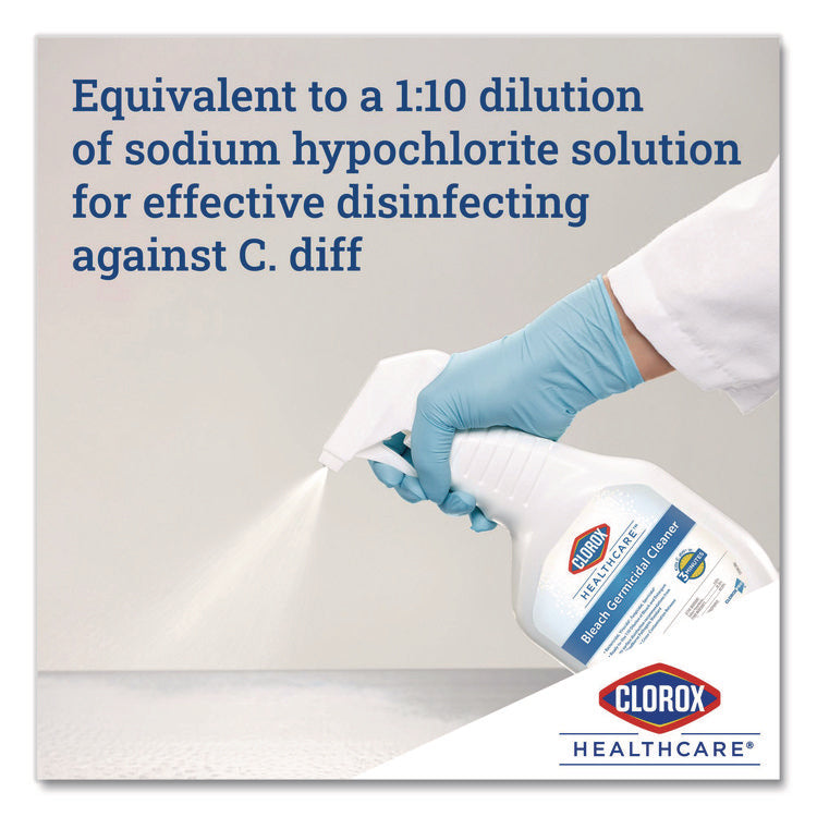 Bleach Germicidal Cleaner, 32 Oz Spray Bottle, 6/carton