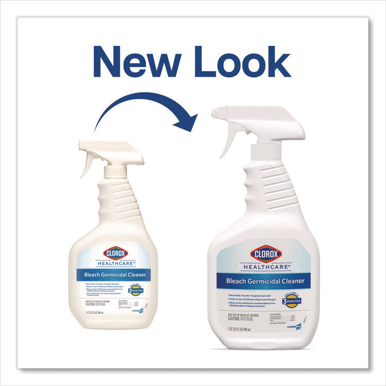 Bleach Germicidal Cleaner, 32 Oz Spray Bottle