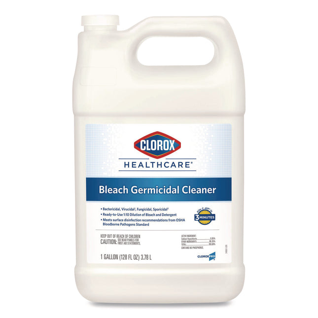 Bleach Germicidal Cleaner, 128 Oz Refill Bottle