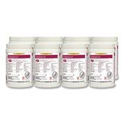 Dispatch Hospital Cleaner Disinfectant Towels w/Bleach, 1-Ply, 6.75 x 8, Unscented, White, 150/Canister, 8 Canisters/Carton