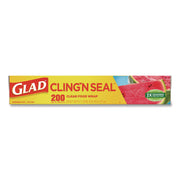 Cling'N Seal Plastic Food Wrap, 200 sq ft