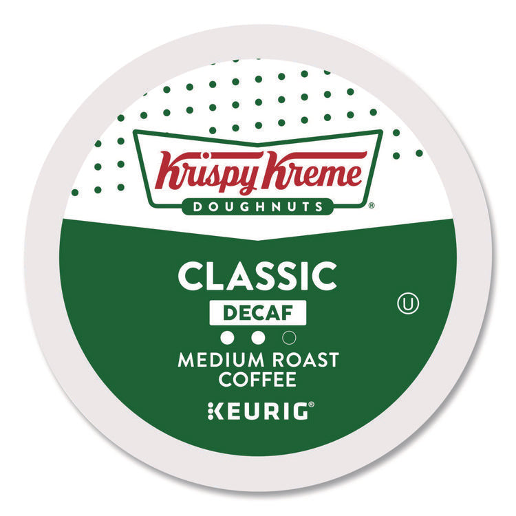 Classic Decaf Coffee K-Cups, Medium Roast, 24/box