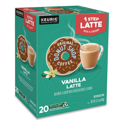 Vanilla One Step Latte K-Cup, 20/Box