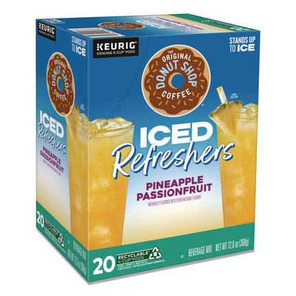 ICED Refreshers K-Cup Pods, Passion Fruit, 20/Box