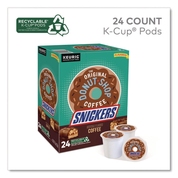 SNICKERS Flavored Coffee K-Cups, 24/Box