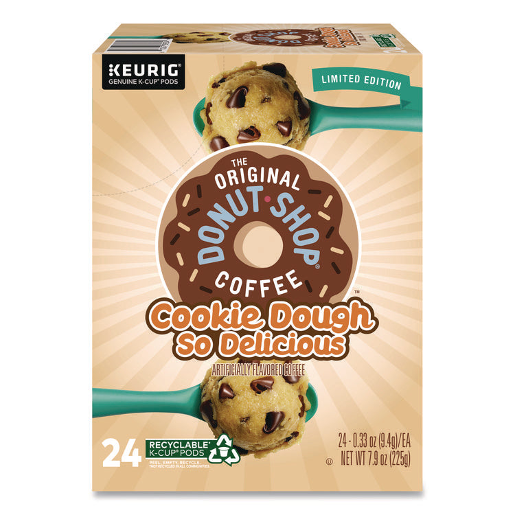 Cookie Dough So Delicious K-Cups, 0.3 oz K-Cup, 24/Box