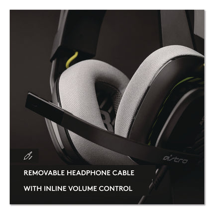 Astro A10 Over-the Ear Gaming Headset with Mic for Playstation, Black
