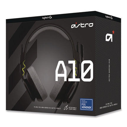 Astro A10 Over-the Ear Gaming Headset with Mic for Playstation, Black