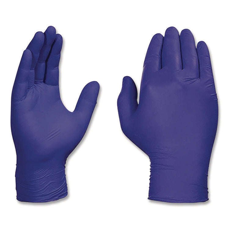 Nitrile Exam Gloves, Powder-Free, Small, Indigo, 100/Box