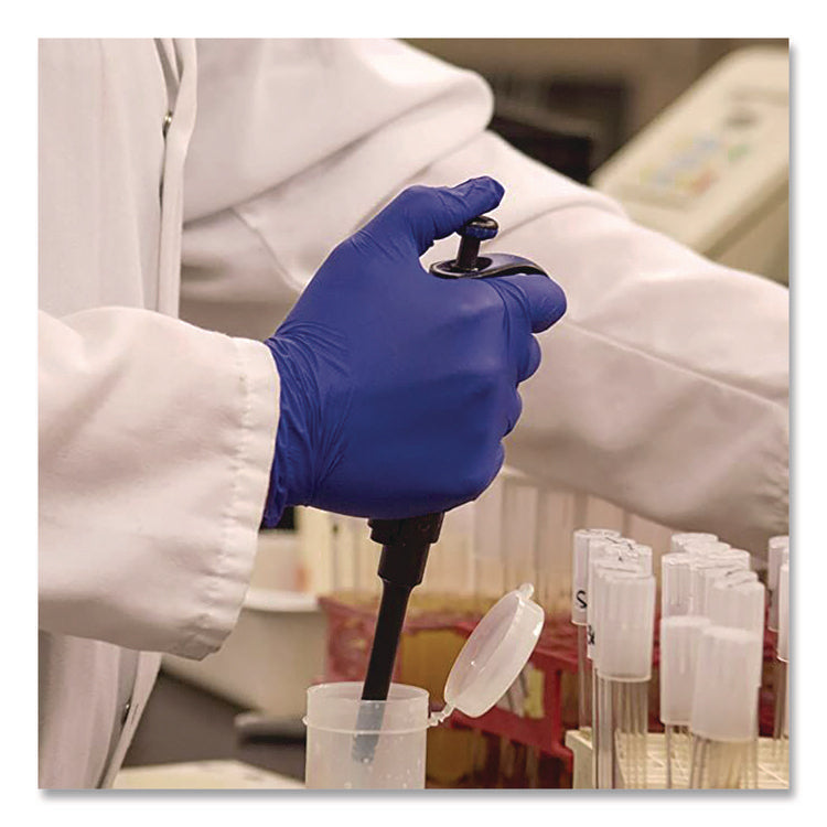 Nitrile Exam Gloves, Powder-Free, Small, Indigo, 100/Box