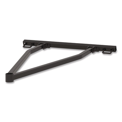 Tilt Tow Rack for Suncast Commercial 2 cu yd Tilt Trucks, Steel, Black
