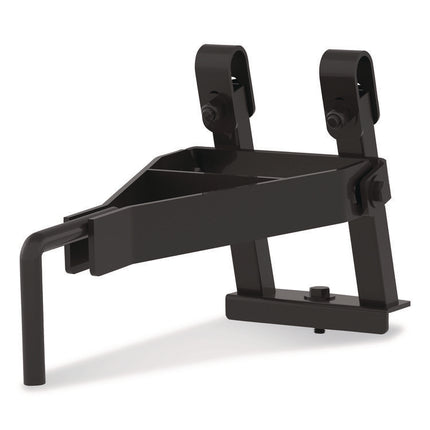 Tilt Tow Rack for Suncast Commercial 2 cu yd Tilt Trucks, Steel, Black