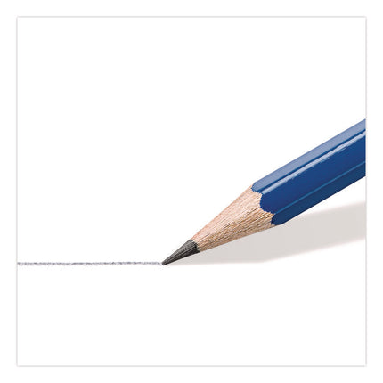 Pre-Sharpened Wooden Pencils with (20) Block Erasers, HB #2 Black Lead, Blue Barrel, 250/Pack