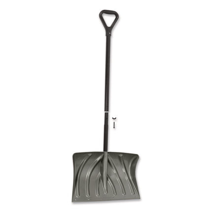 Combo Snow Shovel and Pusher, 20" Width, 51" Length