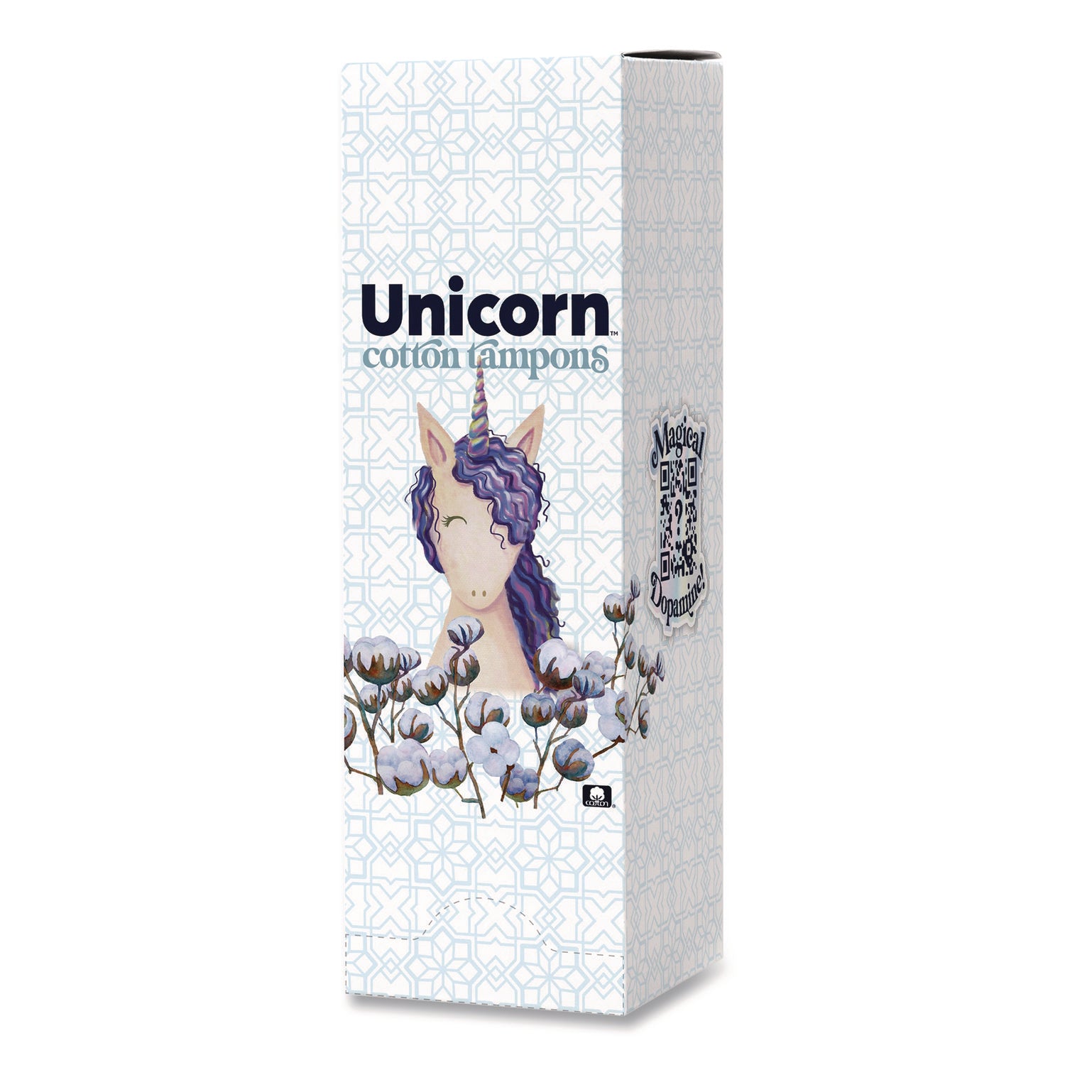 Cotton Tampons, Regular, 60/Box, 6 Boxes/Carton